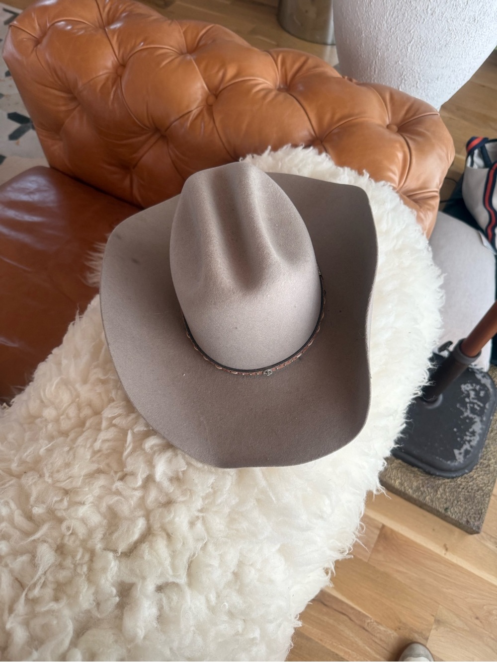 Larry Mahan Wool Felt Western